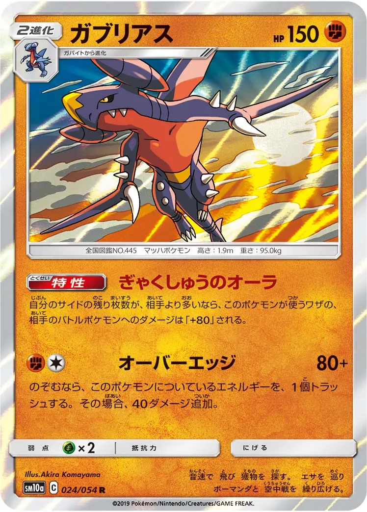 ガブリアス　ウルトラレア　金色 ガブリアスex URの買取価格推移と値段相場【ポケカ/ポケモンカード】