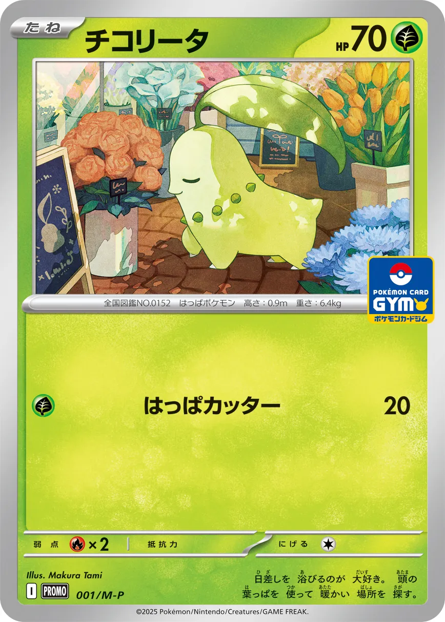 ポケカ チコリータ 373/SM-P ポケモンカードステーション 6枚 ポケカ チコリータ 373/SM-P ポケモンカードステーション 6枚