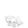 イッカネズミ(3びきかぞく)