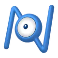 アンノーン(N)の色違い画像