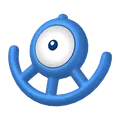 アンノーン(U)の色違い画像