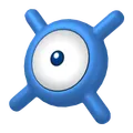 アンノーン(X)の色違い画像