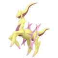 アルセウス(フェアリータイプ)の色違い画像