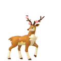 メブキジカ(はるのすがた)の色違い画像