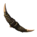 青モリブリンの角