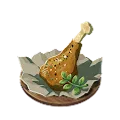 トリ肉オイル揚げ