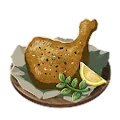 上トリ肉オイル揚げ