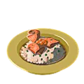 サーモンリゾット