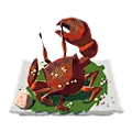 岩塩焼きガニ