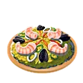 海鮮パエリア