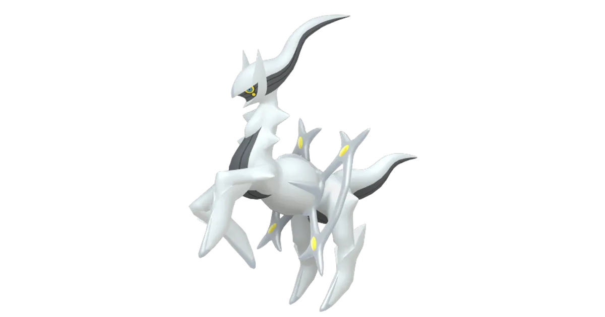 ポケモンGO】アルセウス(はがねタイプ)の入手方法、能力、技まとめ