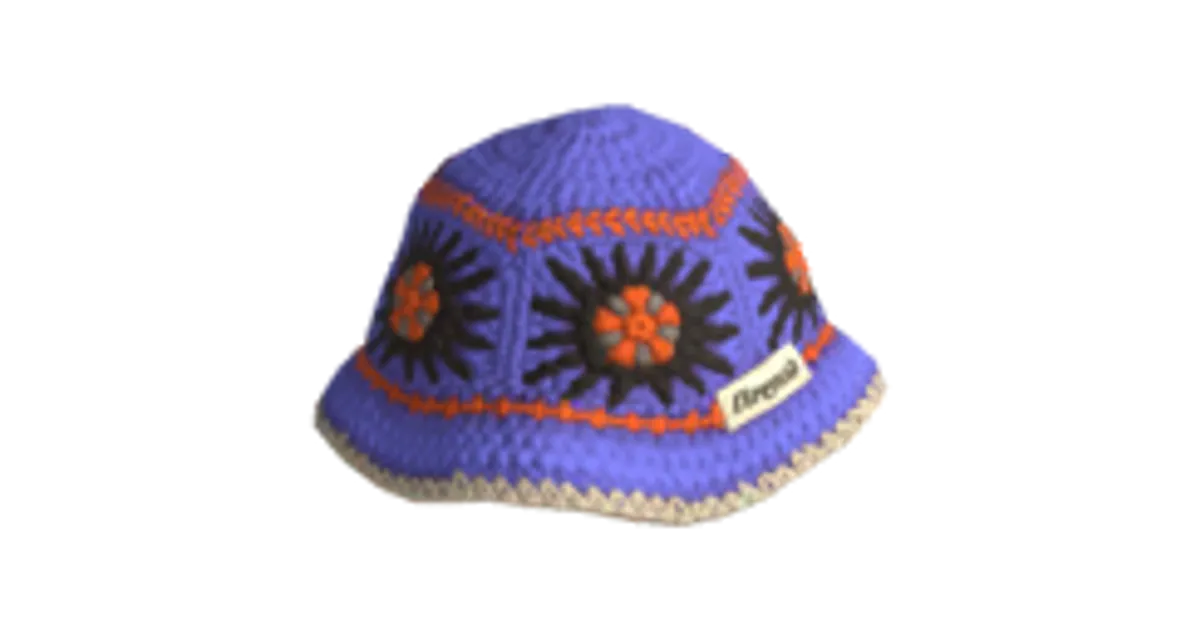 ムキウニクロシェ スプラトゥーン×ZOZO コラボ バケットハット 未