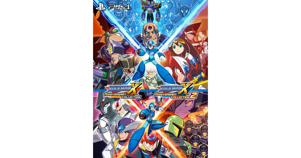 ✨ ロックマンX ✨ アニバーサリー コレクション キャンバスアート 特典付 ロックマンX アニバーサリー コレクション 1+2」，イーカプコン