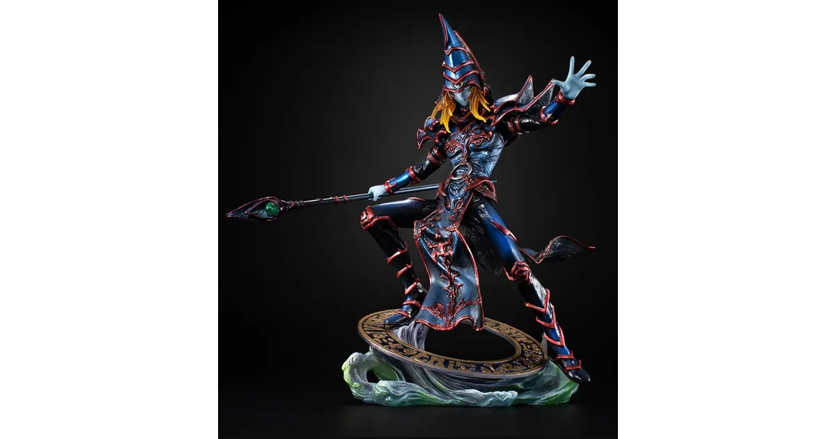 遊戯王】ART WORKS MONSTERS ブラック・マジシャンのフィギュアが予約