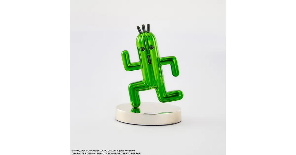 FF7リメイク】BRIGHT ARTS GALLERY サボテンダーのメタルフィギュアが