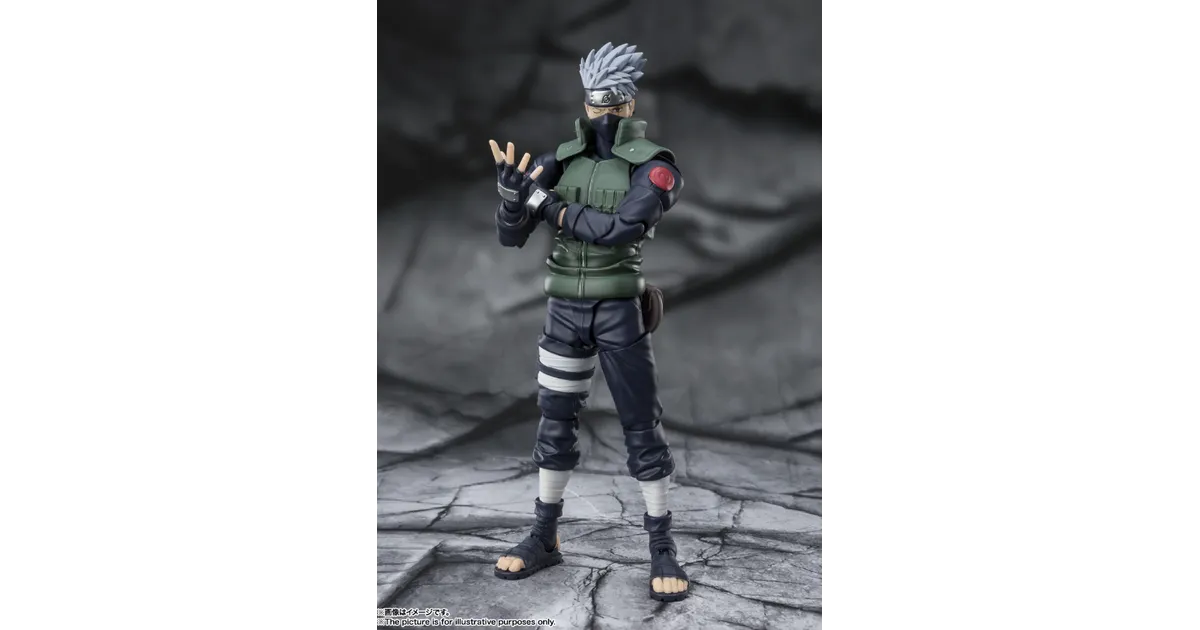 NARUTO -ナルト-】S.H.Figuarts はたけカカシ -勇名轟く写輪眼の英雄