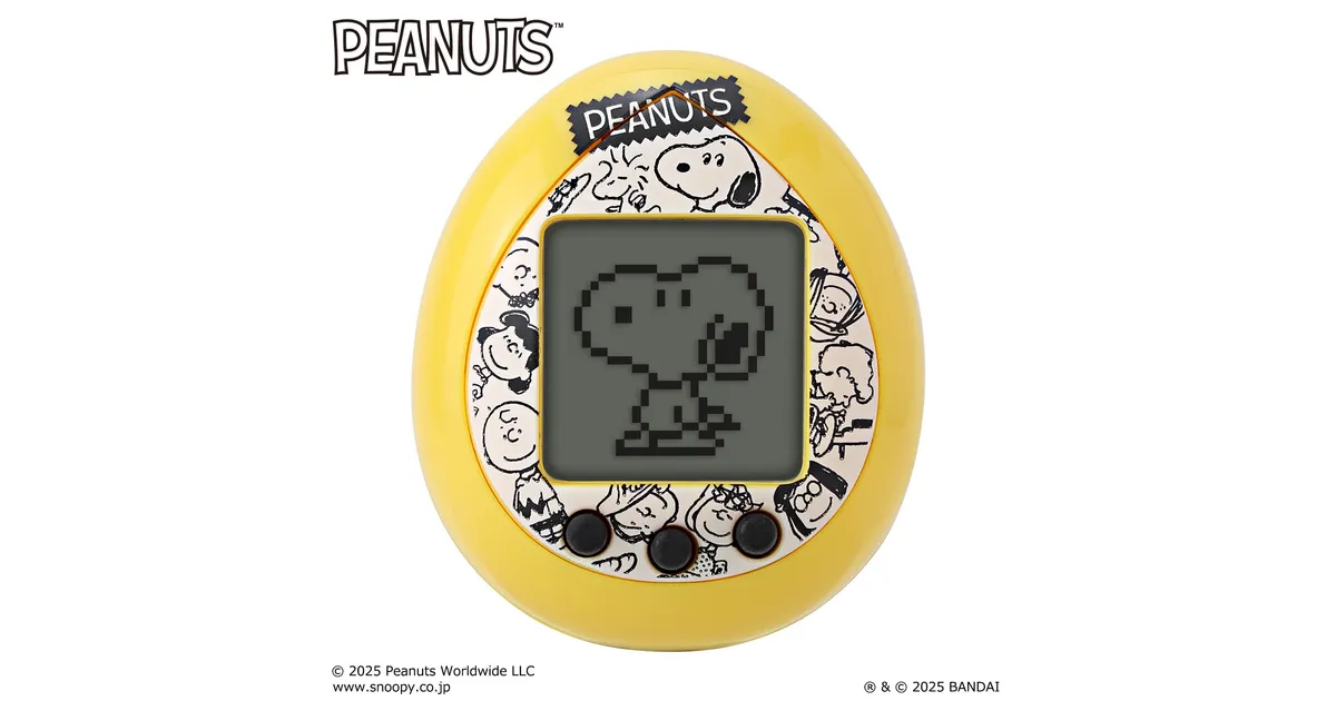 Peanuts Tamagotchi たまごっち スヌーピー 75周年 新品 BANDAI - Peanuts Tamagotchi たまごっち