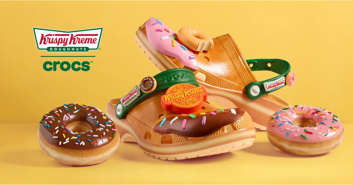 クリスピー・クリーム・ドーナツ クロックス クラシック クロッグ 26cm 新品 Krispy Kreme Crocs Classic Clog - Crocs