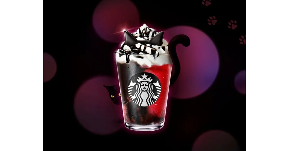 スタバ新作ハロウィン！黒猫モチーフのフラペ＆グッズが可愛すぎ！販売