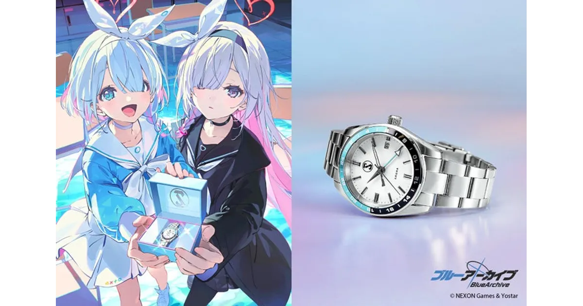 ブルアカ腕時計！アロナ＆プラナモデルの詳細 29,700円で手に