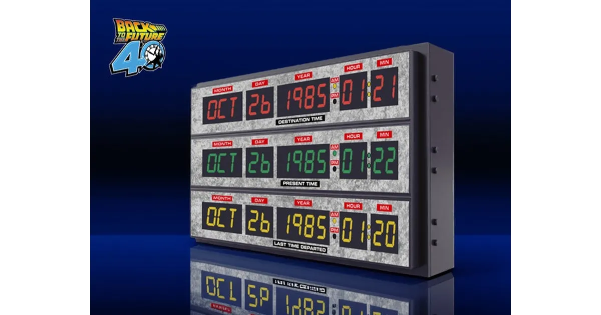 未使用品　バック・トゥ・ザ・フューチャー デジタルウォッチ バック・トゥ・ザ・フューチャー」など映画とコラボしたシチズン