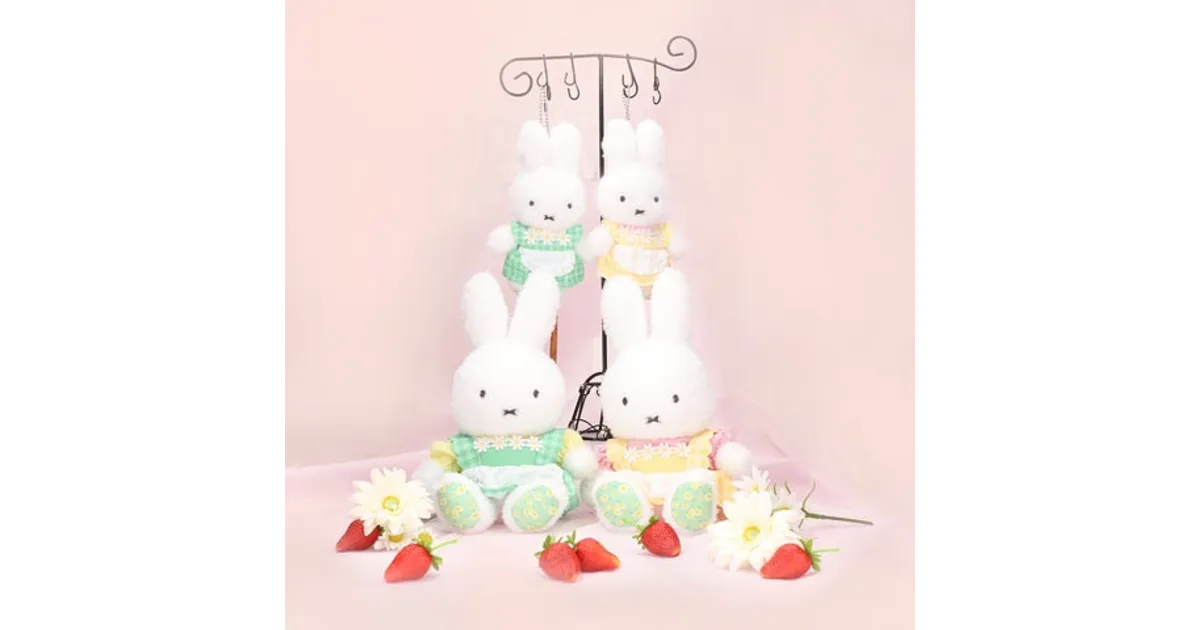 フラワーミッフィー新作！カモミールのぬいぐるみや洋服が登場！発売日