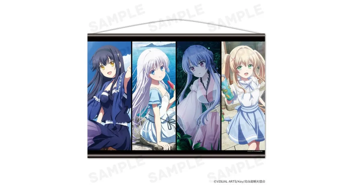 Summer Pockets』新グッズ受注開始！タペストリー＆ラバーマットを