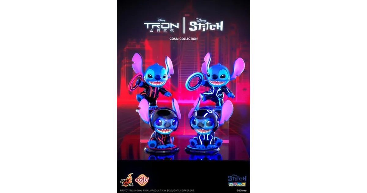 スティッチ トロン コスビ 全4種コンプリート ホットトイズ スティッチ