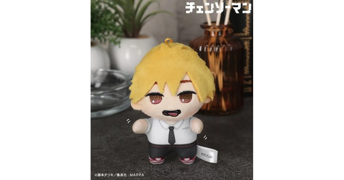  Man ぬいぐるみマスコット 7体セット チェンソーマン_ちぇんそーまん ぶくぶ ぬいぐるみ 01.デンジ | 公式