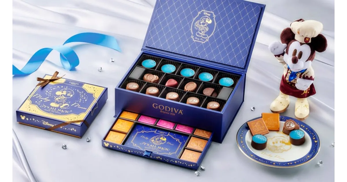 ディズニーストア×ゴディバ！バレンタイン限定チョコが初登場！2026年