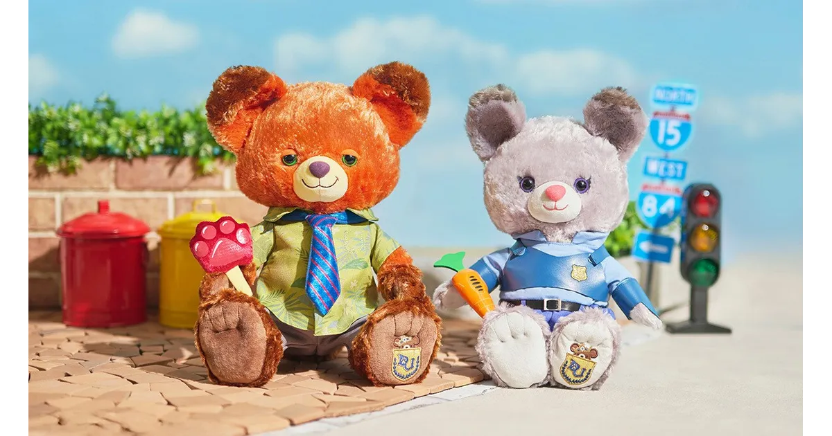 ディズニーストア ユニベアシティ ズートピア ニック ジュディ