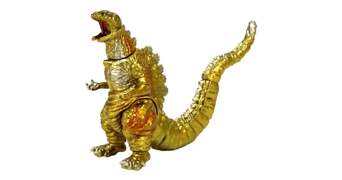 限定100体】ゴジラ2016ソフビ シャチホコゴールドVer.がツルマイ模型
