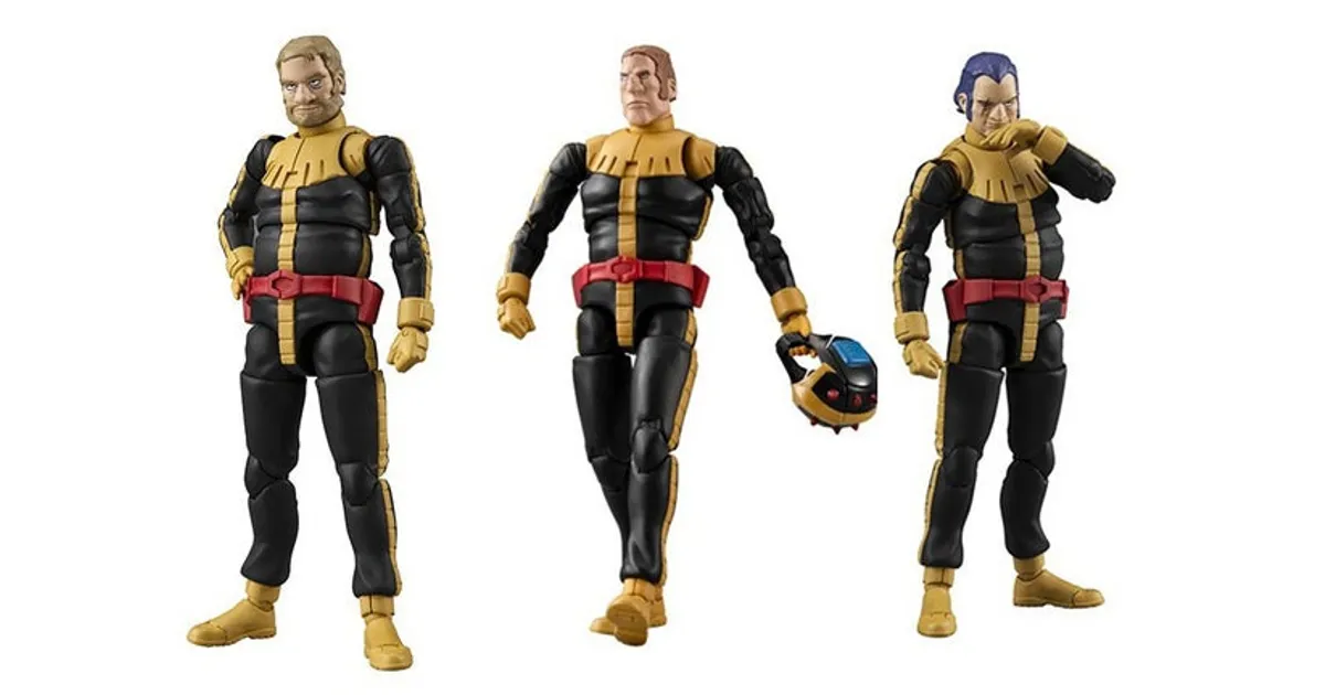 黒い三連星フィギュア登場！G.M.G. COLLECTIONでガイア、オルテガ