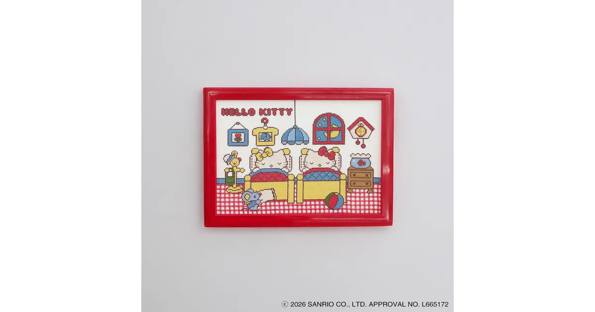 70年代レトロ可愛い！ハローキティ刺しゅうキットが新登場！ – 攻略大百科