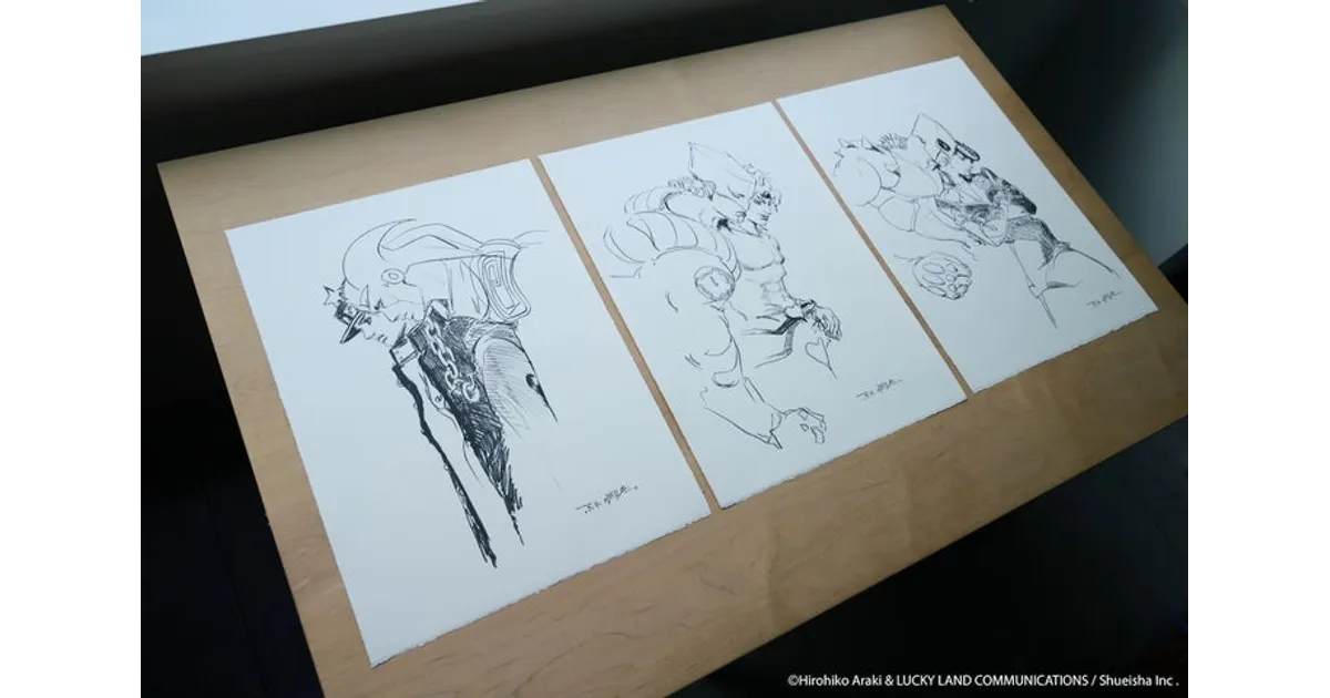 荒木飛呂彦『ジョジョ』リトグラフ、抽選販売！どこで買える？｜抽選