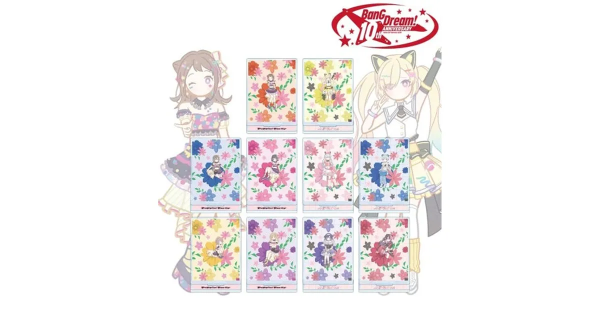 BanG Dream!新グッズ情報！AMNIBUSでボタニカルアクリルスタンドなど