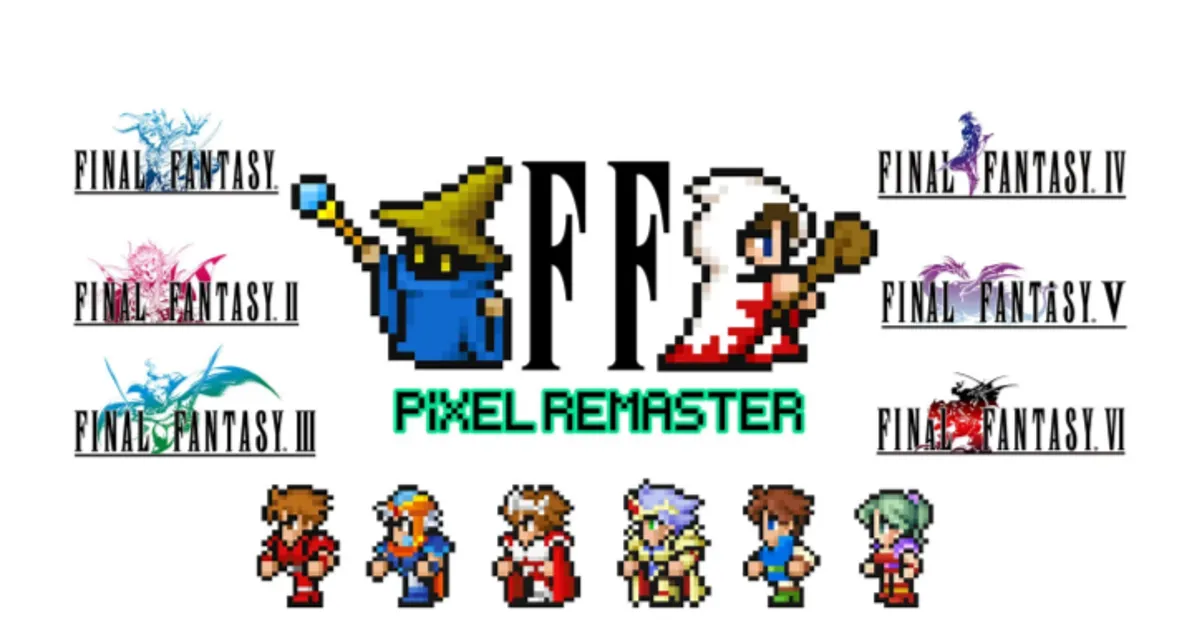 Final Fantasy ピクセルリマスター　海外版　状態良し PS4＆Switchパッケージ版『FINAL FANTASY I-VI COLLECTION