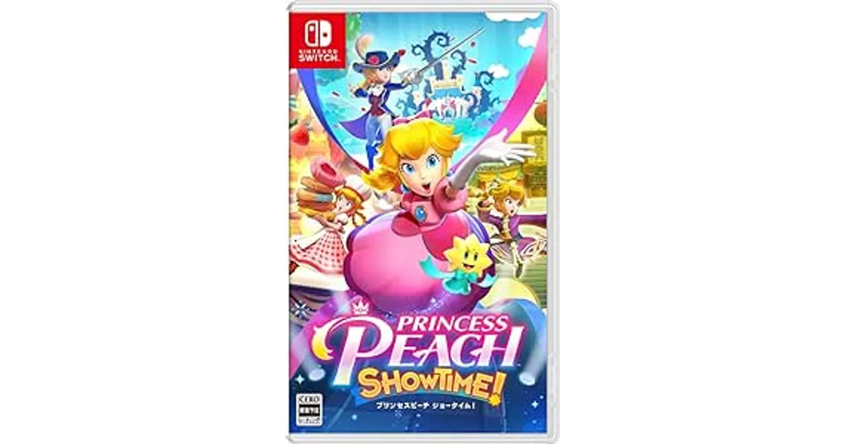 プリンセスピーチ Showtime!】予約特典・店舗限定特典や最安価格