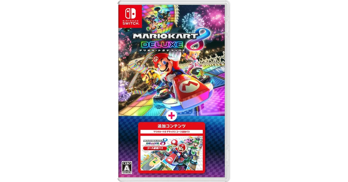 マリオカート8DX＋コース追加パスセット】予約開始！店舗限定