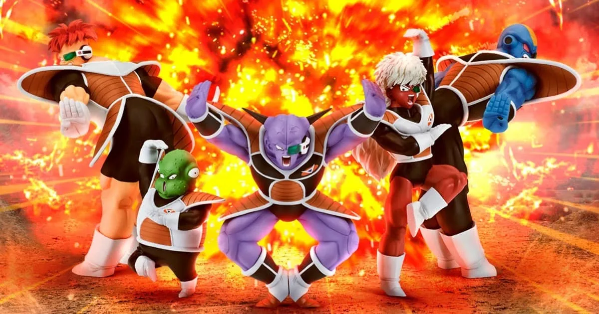 プライズ】『ドラゴンボールZ』ギニュー特戦隊の5人があのポーズで蘇る