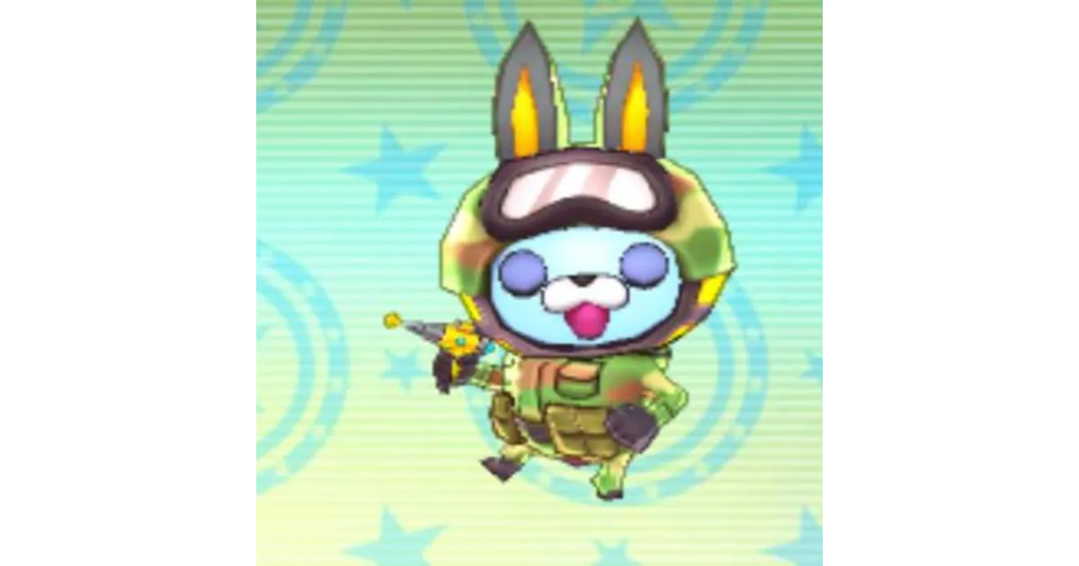 バスターズ2】USAピョン(ミリタリー)(うさぴょん(みりたりー))の入手