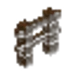 ダークオークのフェンス