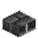 深層岩レンガのハーフブロック