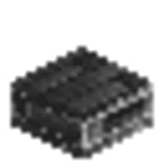深層岩タイルのハーフブロック