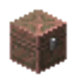 風化した銅のチェスト