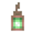 風化した銅のランタン