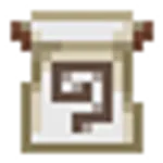 渦巻きの旗の模様