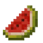 スイカの薄切り