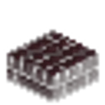 ネザーレンガのハーフブロック