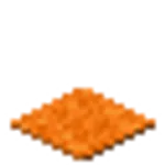 橙色のカーペット